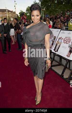 Janet Jackson arrive à la première de Pourquoi Di je me Marie aussi? Au cinéma ritzy de Brixton, dans le sud de Londres. Date de la photo : 21 mai 2010. M maladie croisée/EMPICS Banque D'Images