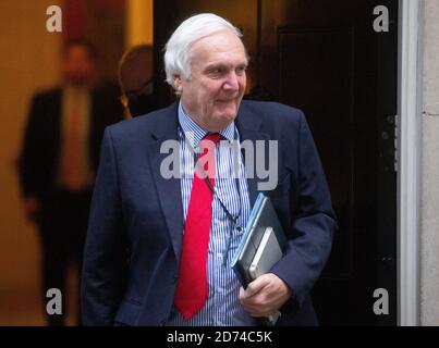 Londres, Royaume-Uni. 20 octobre 2020. Sir Edward Lister, conseiller stratégique en chef de Boris Johnson, arrive à la réunion hebdomadaire du Cabinet. Crédit : Mark Thomas/Alay Live News Banque D'Images