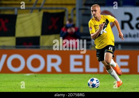 BREDA, pays-Bas. Le 20 octobre 2020. Football, NAC Rat VerleghStadium, Ligue Dutch Jupiler, saison 2020/2021, joueur du CNA Lewis Fiorini pendant le match NAC - Cambuur Credit: Pro Shots/Alay Live News Banque D'Images