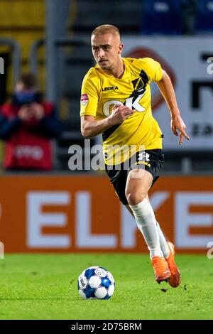 BREDA, pays-Bas. Le 20 octobre 2020. Football, NAC Rat VerleghStadium, Ligue Dutch Jupiler, saison 2020/2021, joueur du CNA Lewis Fiorini pendant le match NAC - Cambuur Credit: Pro Shots/Alay Live News Banque D'Images