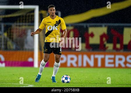 BREDA, pays-Bas. Le 20 octobre 2020. Football, NAC Rat VerleghStadium, Dutch Jupiler League, saison 2020/2021, joueur du CNA Gylermo Siereveld pendant le match NAC - Cambuur Credit: Pro Shots/Alay Live News Banque D'Images