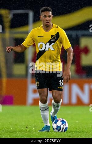 BREDA, pays-Bas. Le 20 octobre 2020. Football, NAC Rat VerleghStadium, Dutch Jupiler League, saison 2020/2021, joueur du CNA Gylermo Siereveld pendant le match NAC - Cambuur Credit: Pro Shots/Alay Live News Banque D'Images