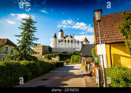 Château de Schonbuhel an der Donau. Vallée de Wachau. Basse-Autriche. Banque D'Images