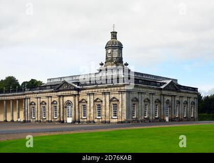 Le bloc stable. Hopetoun House, South Queensferry, Écosse, Royaume-Uni, Europe. Banque D'Images