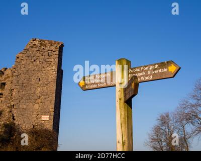 Arnside et Silverdale, Cumbria, Angleterre Banque D'Images