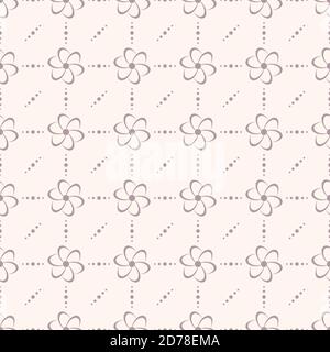 Motif fleuri de qualité supérieure sans coutures pour un fond d'écran ou un papier peint. Texture décorative formes florales. Illustration vectorielle EPS.8 EPS.10 Illustration de Vecteur