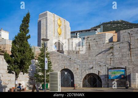 Gibraltar, Mémorial américain de la guerre Banque D'Images