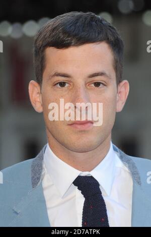 Mark Ronson participe à la première mondiale de Rush, Odeon LeicesterSquare, Londres. 2 septembre 2013 © Paul Treadway Banque D'Images