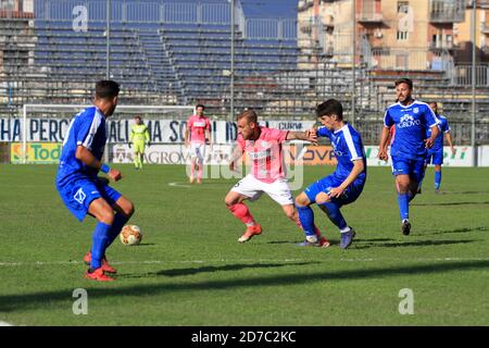 Pagani, Italie. 21 octobre 2020. League Pro, Groupe C sixième jour Paganese vs Virtus Francavilla 0 - 0 Stade 'Marcello Torre' (photo de Pasquale Senatore/Pacific Press) Credit: Pacific Press Media production Corp./Alay Live News Banque D'Images