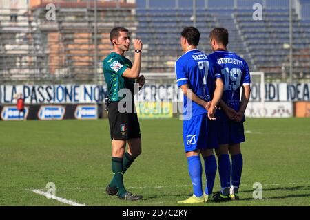 Pagani, Italie. 21 octobre 2020. League Pro, Groupe C sixième jour Paganese vs Virtus Francavilla 0 - 0 Stade 'Marcello Torre' (photo de Pasquale Senatore/Pacific Press) Credit: Pacific Press Media production Corp./Alay Live News Banque D'Images