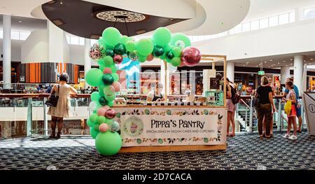 Brisbane, Queensland, Australie - 28 septembre 2019 : magasin pop up Pippas Pantry dans le centre commercial Carindale Banque D'Images