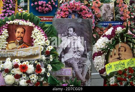 Célébration de la Journée Chulalongkorn, le 23 octobre, sur la place Royale, Bangkok, Thaïlande Banque D'Images