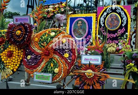 Célébration de la Journée Chulalongkorn, le 23 octobre, sur la place Royale, Bangkok, Thaïlande Banque D'Images