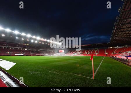 Une vue générale sur le stade Bet365, la maison de Stoke City Banque D'Images