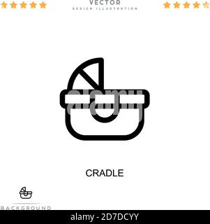 Icône de station d'accueil. Élément simple de la collecte des perturbations numériques. Icône de station d'accueil pour modèles, infographies et plus encore Illustration de Vecteur