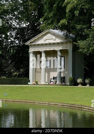 Althorp House : Lady Diana Memorial Banque D'Images
