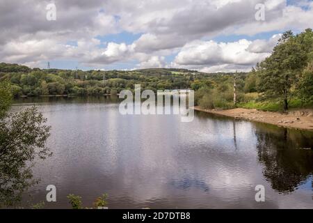 Jumples Reservoir, Bolton, Greater Manchester, Angleterre, Royaume-Uni Banque D'Images