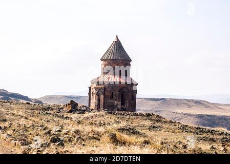 La ville de Kars et la ville antique d'Ani en Turquie Banque D'Images