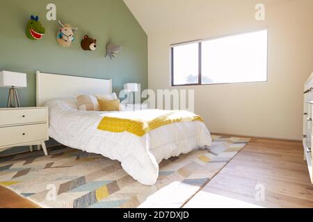 Photo intérieure de la chambre d'enfant moderne dans une maison vide Banque D'Images