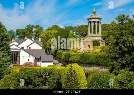 Le Brig O' Doon House Hotel et le Burns Monument. Banque D'Images