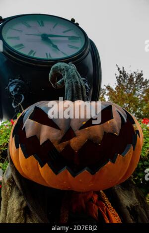 Sleepy Hollow NY en octobre 2019- Maison de la Tale du Horseman sans tête - auparavant une partie de Tarrytown, NY Banque D'Images