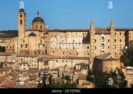 Palais des Ducs de la Renaissance d'Urbino, Italie Banque D'Images