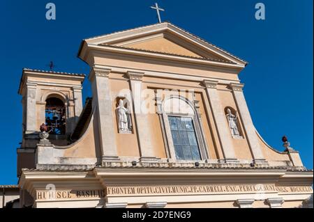 terni, italie octobre 22 2020:Église San Valentino et ses détails architecturaux Banque D'Images