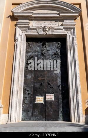 terni, italie octobre 22 2020:Église San Valentino et ses détails architecturaux Banque D'Images