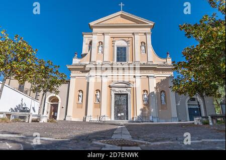 terni, italie octobre 22 2020:Église San Valentino et ses détails architecturaux Banque D'Images