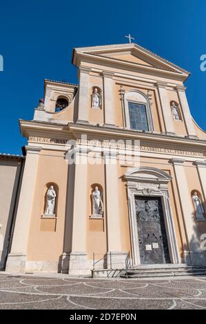 terni, italie octobre 22 2020:Église San Valentino et ses détails architecturaux Banque D'Images