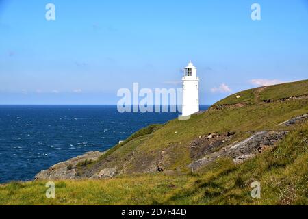 Trevose Head Lighthouse Banque D'Images