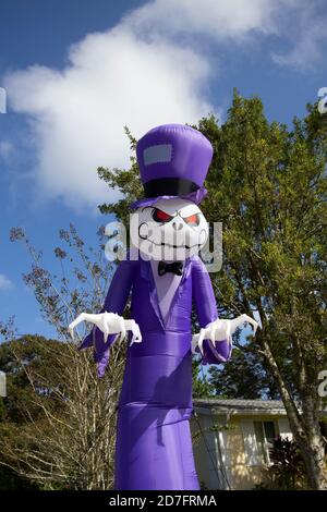 Monstre clown Halloween effrayant Banque D'Images
