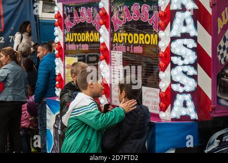 Fête de la ville de Radomir. Bulgarie. Jour de Saint-Demetrius. Dimitrovden. Juste... Banque D'Images