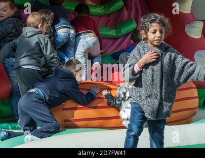 Fête de la ville de Radomir. Bulgarie. Jour de Saint-Demetrius. Dimitrovden. Juste... Banque D'Images