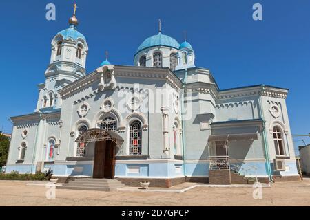 Église Saint-Élias dans la ville de Saki, Crimée, Russie Banque D'Images