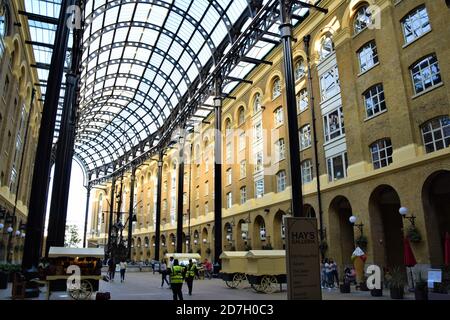 Hay's Galleria, Londres, Royaume-Uni Banque D'Images