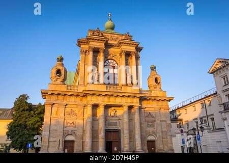Église des Carmes, Varsovie Banque D'Images