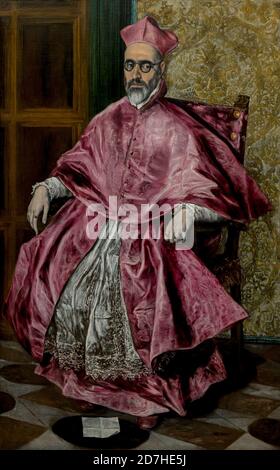 Cardinal Fernando Nino de Guevara, El Greco, vers 1600, Metropolitan Museum of Art, Manhattan, New York City, Etats-Unis, Amérique du Nord Banque D'Images