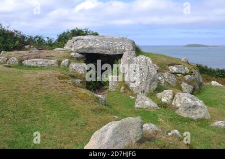 Chambre Burial de Carn de Bant Banque D'Images