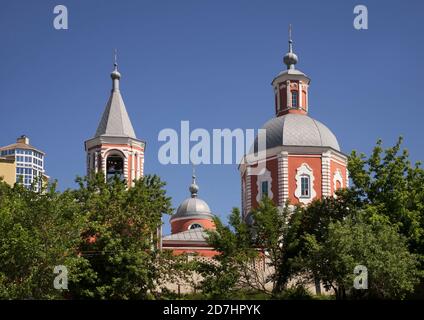 Église de Saint-Élie (église Ilinskaya) à Voronezh. Russie Banque D'Images