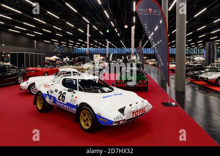 salzbourg, autriche, 17 octobre 2020, classic expo, exposition pour voitures d'époque, motos et véhicules, lancia stratos Banque D'Images