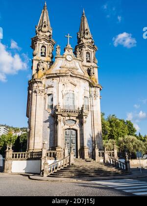 Église de Nossa Senhora da Consolacao à Guimaraes, Portugal Banque D'Images