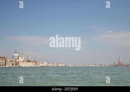 Venise avec ses attractions historiques et ses magnifiques canaux. La ville flottante regorge de musées et de galeries, centre de la Renaissance. Banque D'Images