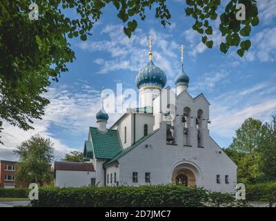 Allemagne, Hambourg, Eglise orthodoxe russe de Saint Procopius Banque D'Images