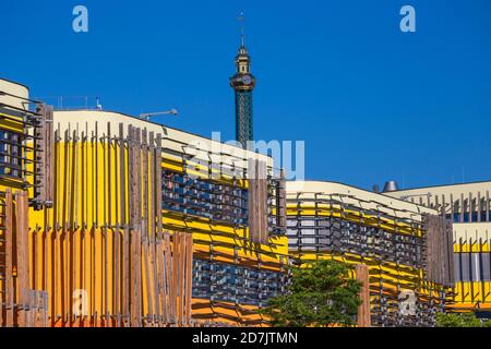 Autriche, Vienne, Université d'économie et de commerce de Vienne Banque D'Images