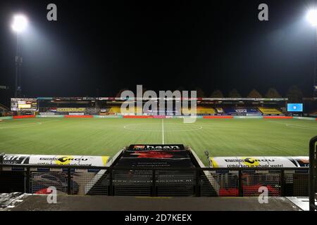 LEEUWARDEN, pays-Bas. Football, néerlandais Keuken Kampioen Divie, SC Cambuur - Roda JC, Cambuur Stadium, saison 2020/2021, présentation du stade crédit: Pro Shots/Alamy Live News 2020 Banque D'Images