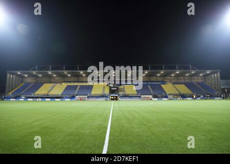 LEEUWARDEN, pays-Bas. Football, néerlandais Keuken Kampioen Divie, SC Cambuur - Roda JC, Cambuur Stadium, saison 2020/2021, présentation du stade crédit: Pro Shots/Alamy Live News 2020 Banque D'Images