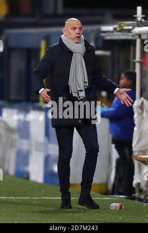 LEEUWARDEN, pays-Bas. Le 23 octobre 2020. Football, Keuken Kampioen Dutch Divie, SC Cambuur - Roda JC, Cambuur Stadium, saison 2020/2021, Roda JC Kerkrade coach Jurgen Streppel crédit: Pro Shots/Alamy Live News Banque D'Images