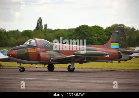 Bac Jet Provost Mk 52 à l'Abingdon Air & Country Show 2017, Royaume-Uni Banque D'Images