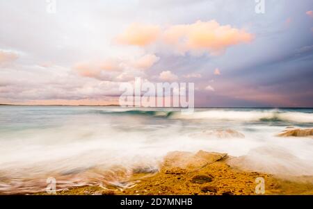 Ciel et eau incroyables à Cronulla Banque D'Images